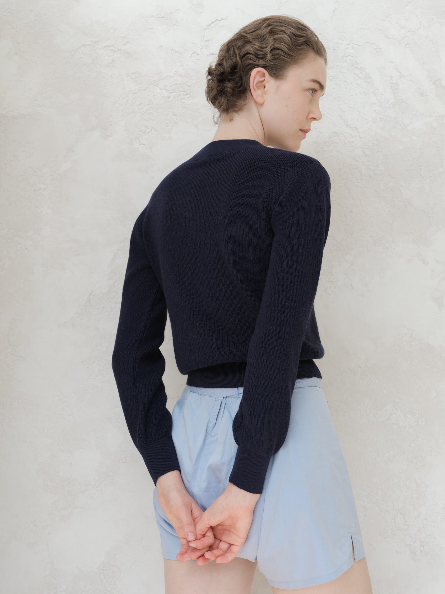 Cotton Wool V-Neck