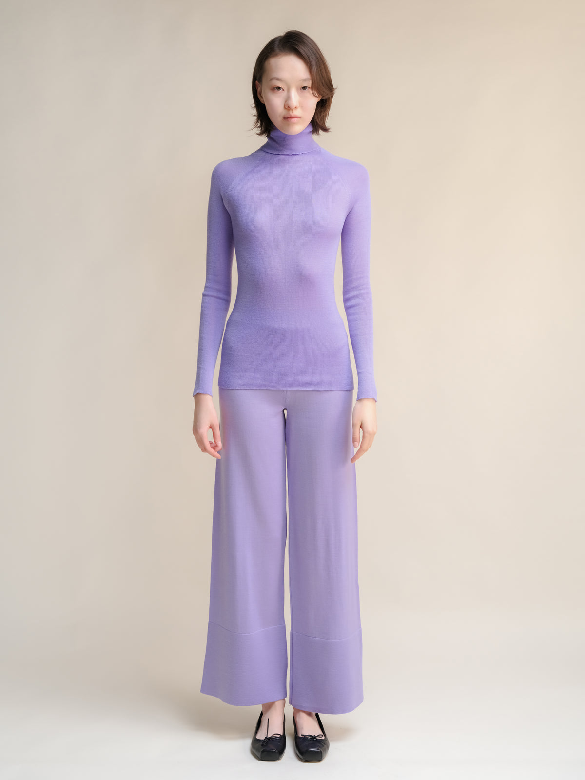 Extra Fine Merino Ribbed Turtleneck