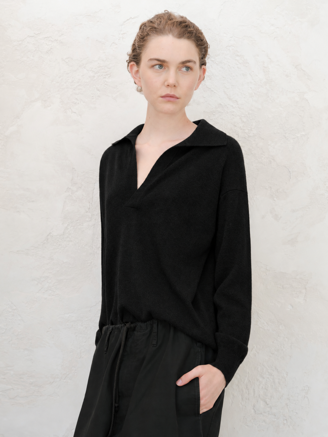 Pure Cashmere Relaxed Polo