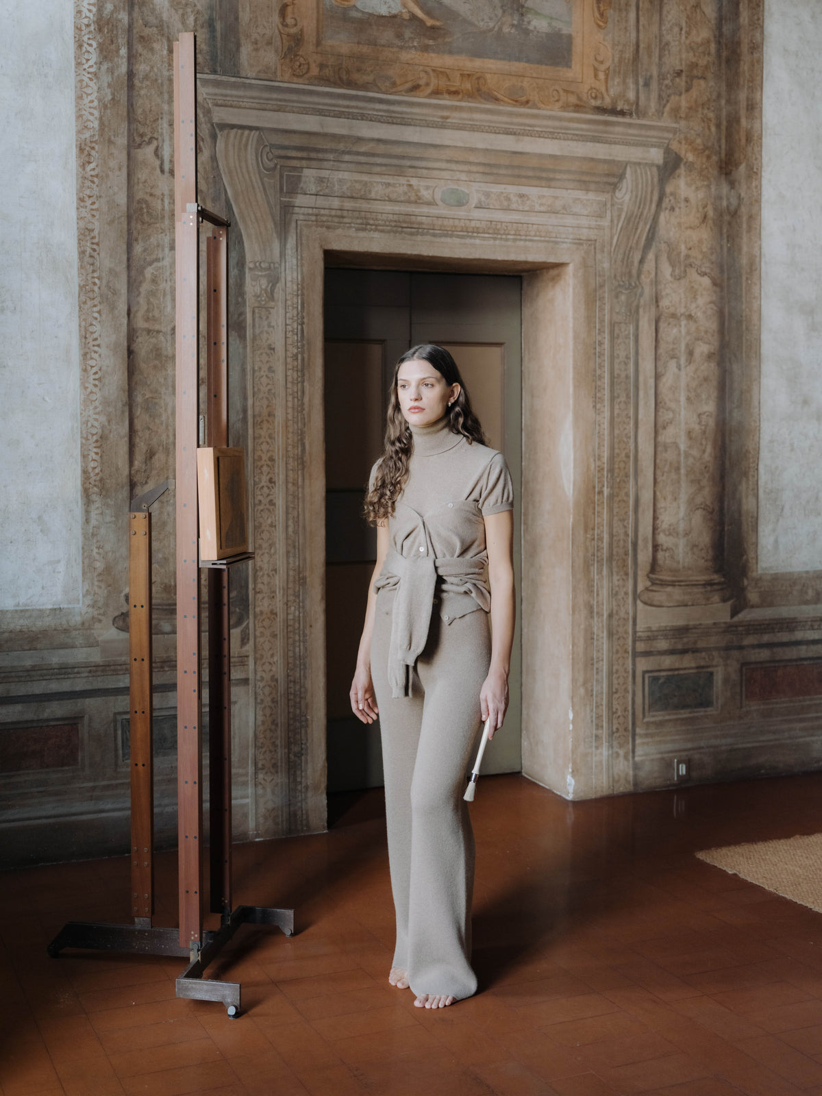 Pure Cashmere Short Sleeve Turtleneck – Lèmme, made in Italy