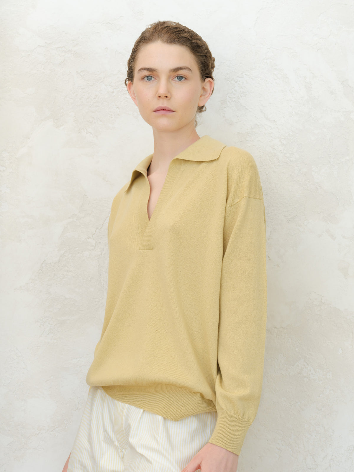 Pure Cashmere Relaxed Polo