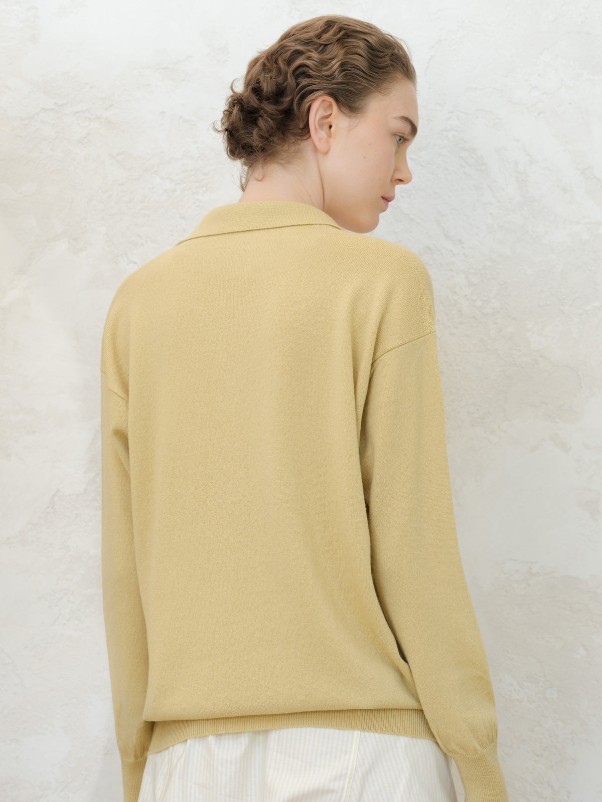 Pure Cashmere Relaxed Polo