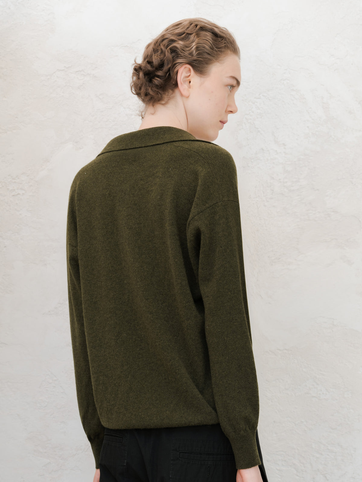 Pure Cashmere Relaxed Polo
