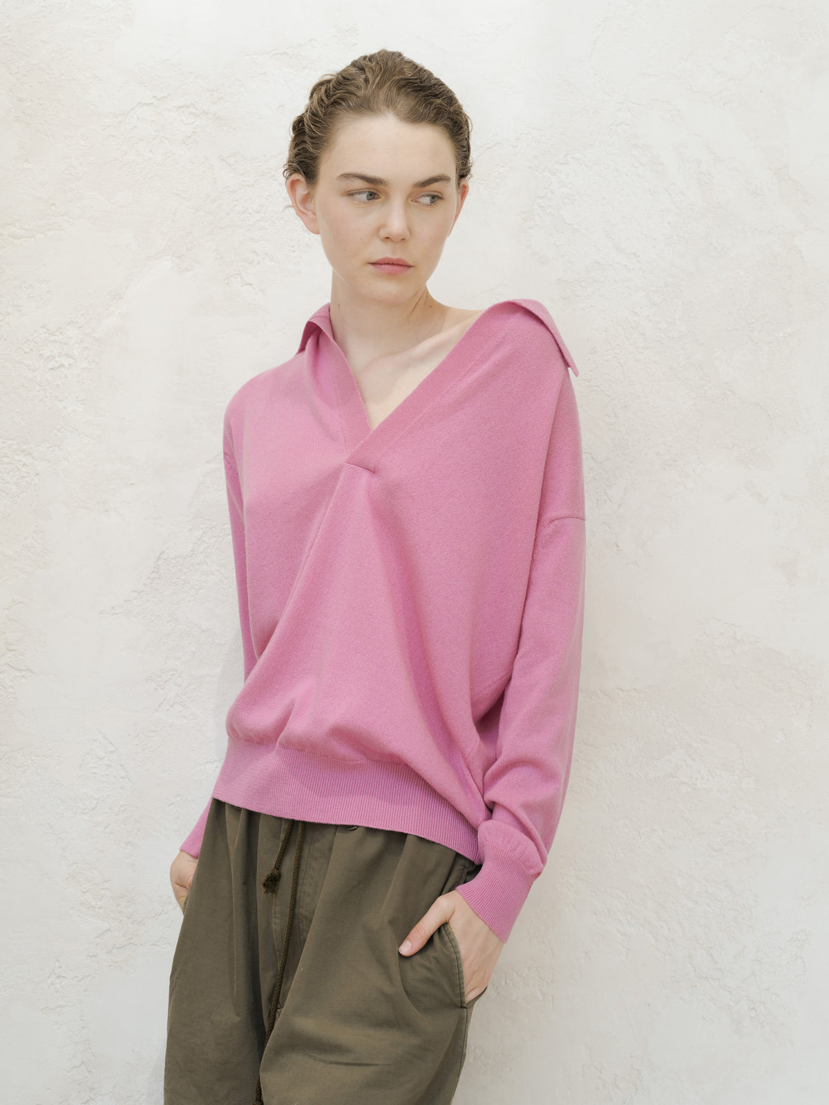 Pure Cashmere Relaxed Polo
