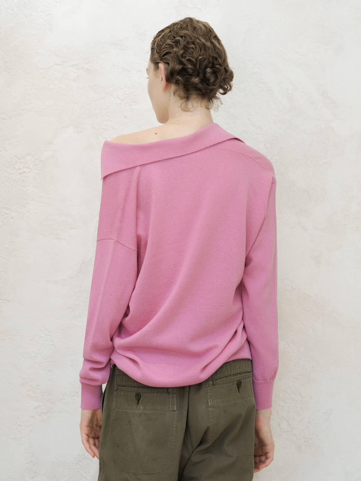 Pure Cashmere Relaxed Polo