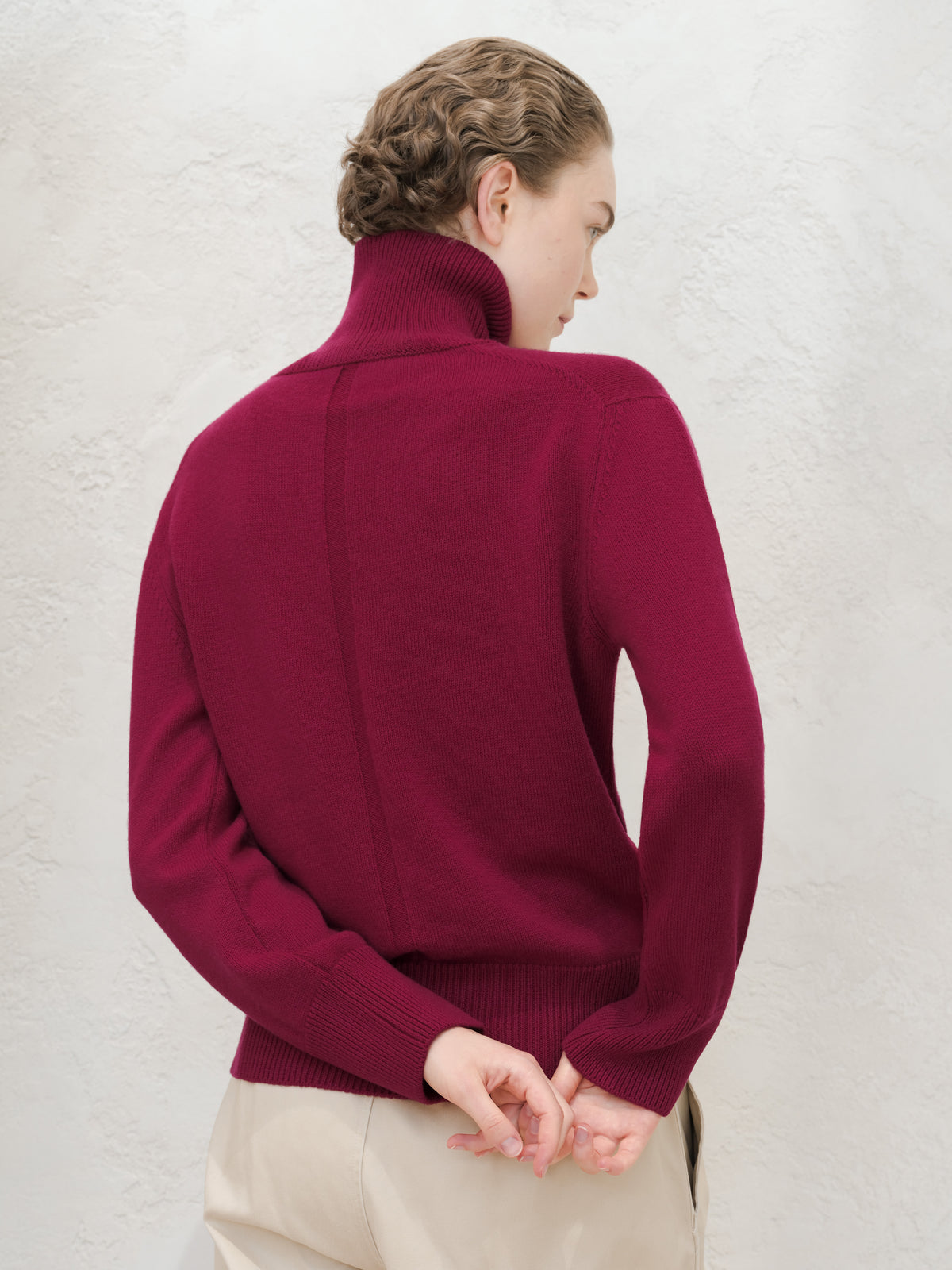 Pure Cashmere High Neck Sweater