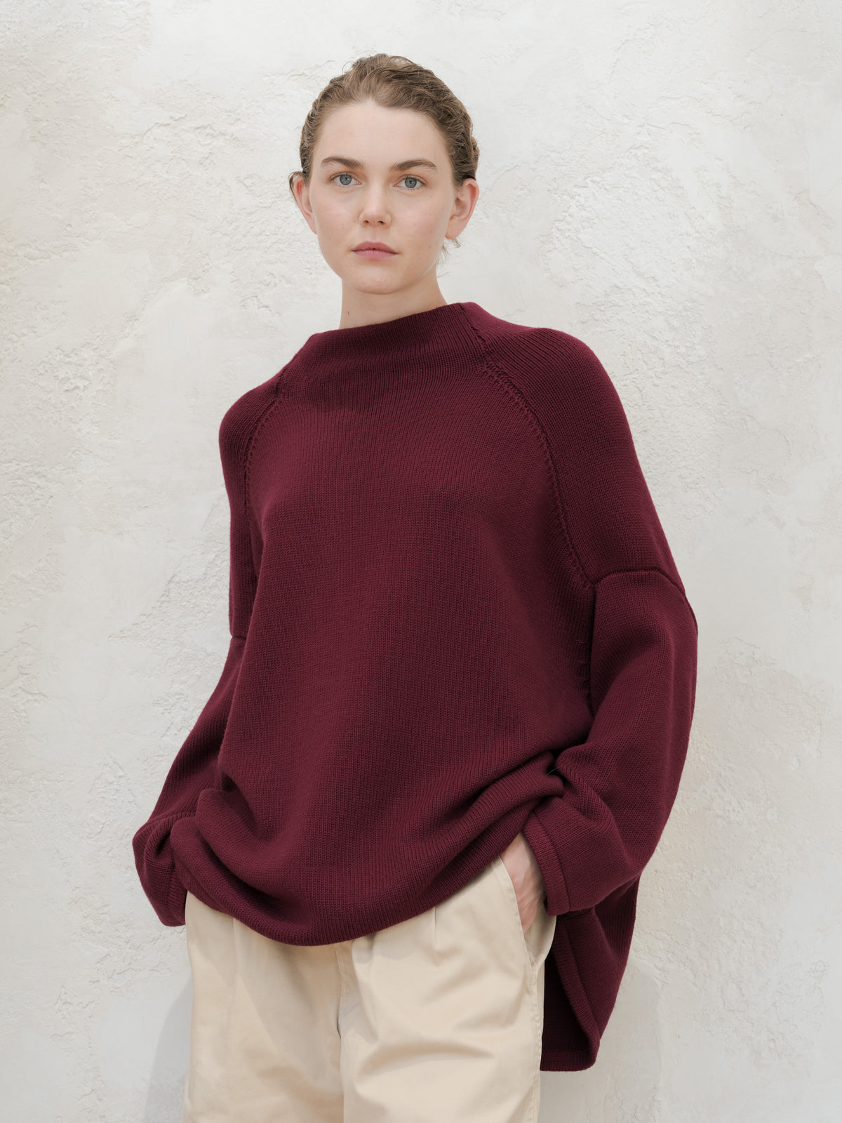 Maglia Vulcano in Merino Extra Fine