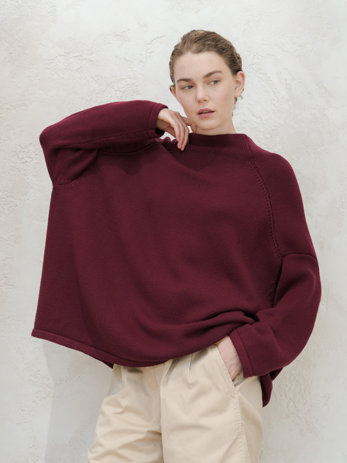 Maglia Vulcano in Merino Extra Fine