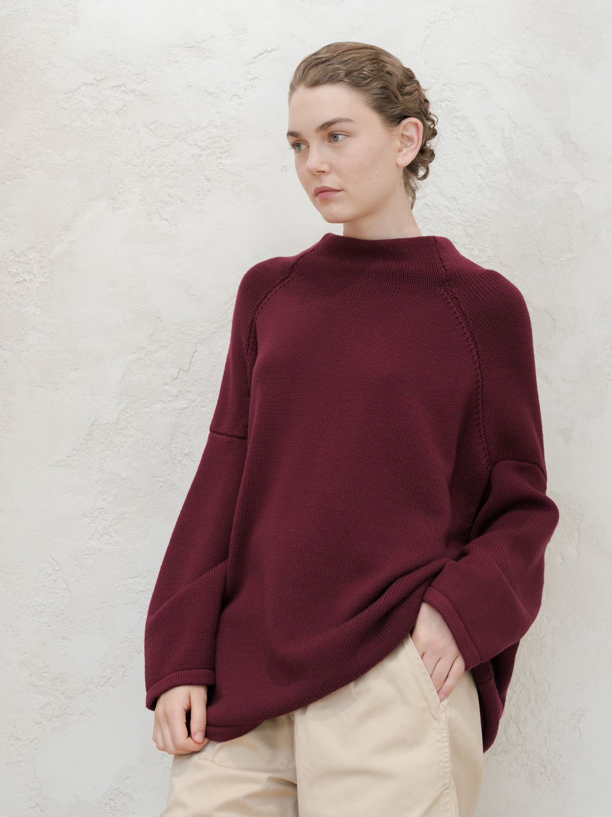 Maglia Vulcano in Merino Extra Fine
