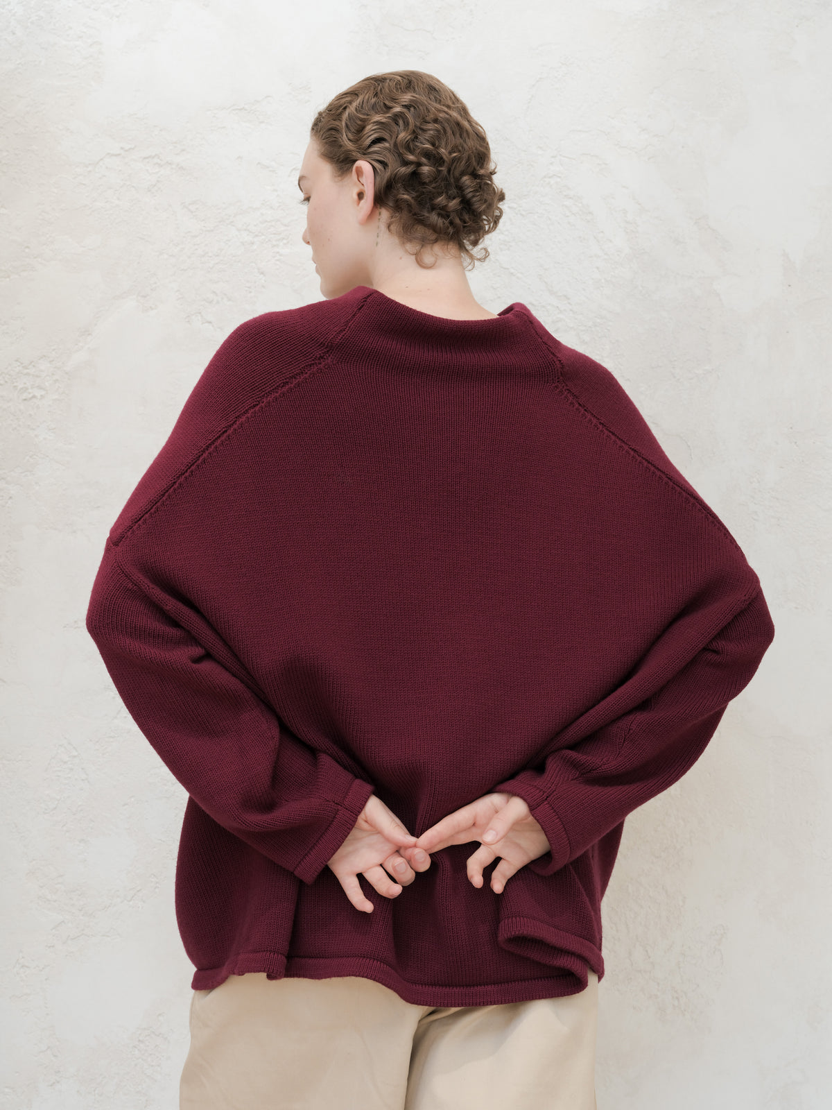 Maglia Vulcano in Merino Extra Fine