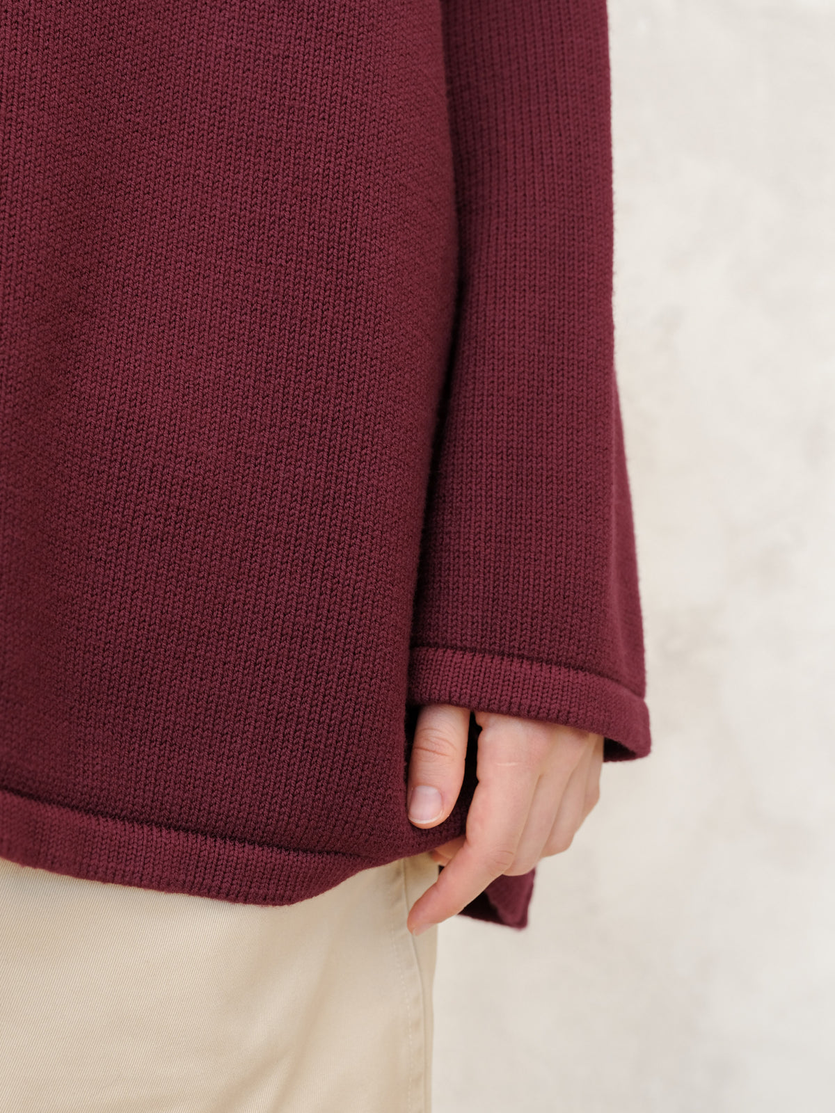 Maglia Vulcano in Merino Extra Fine