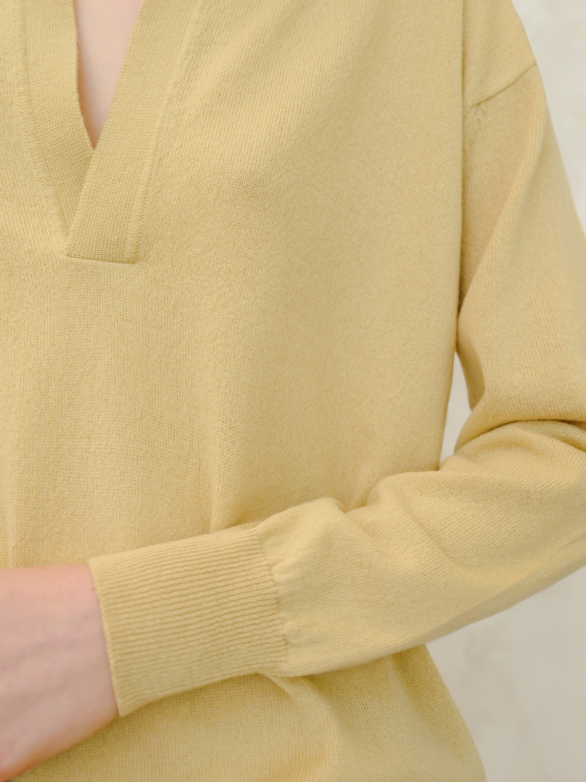 Pure Cashmere Relaxed Polo