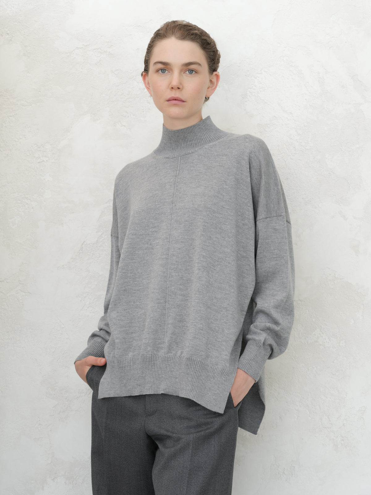 Extra Fine Merino High Neck