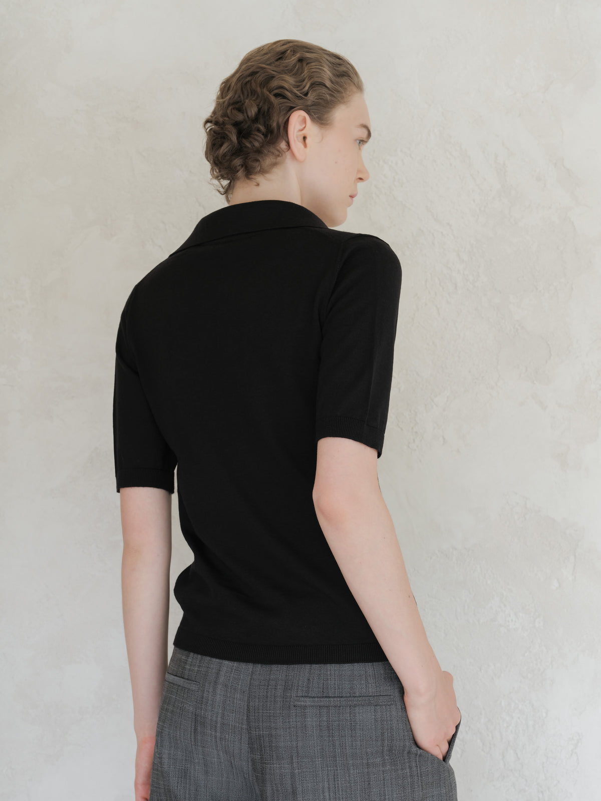 Polo in Merino Extra Fine