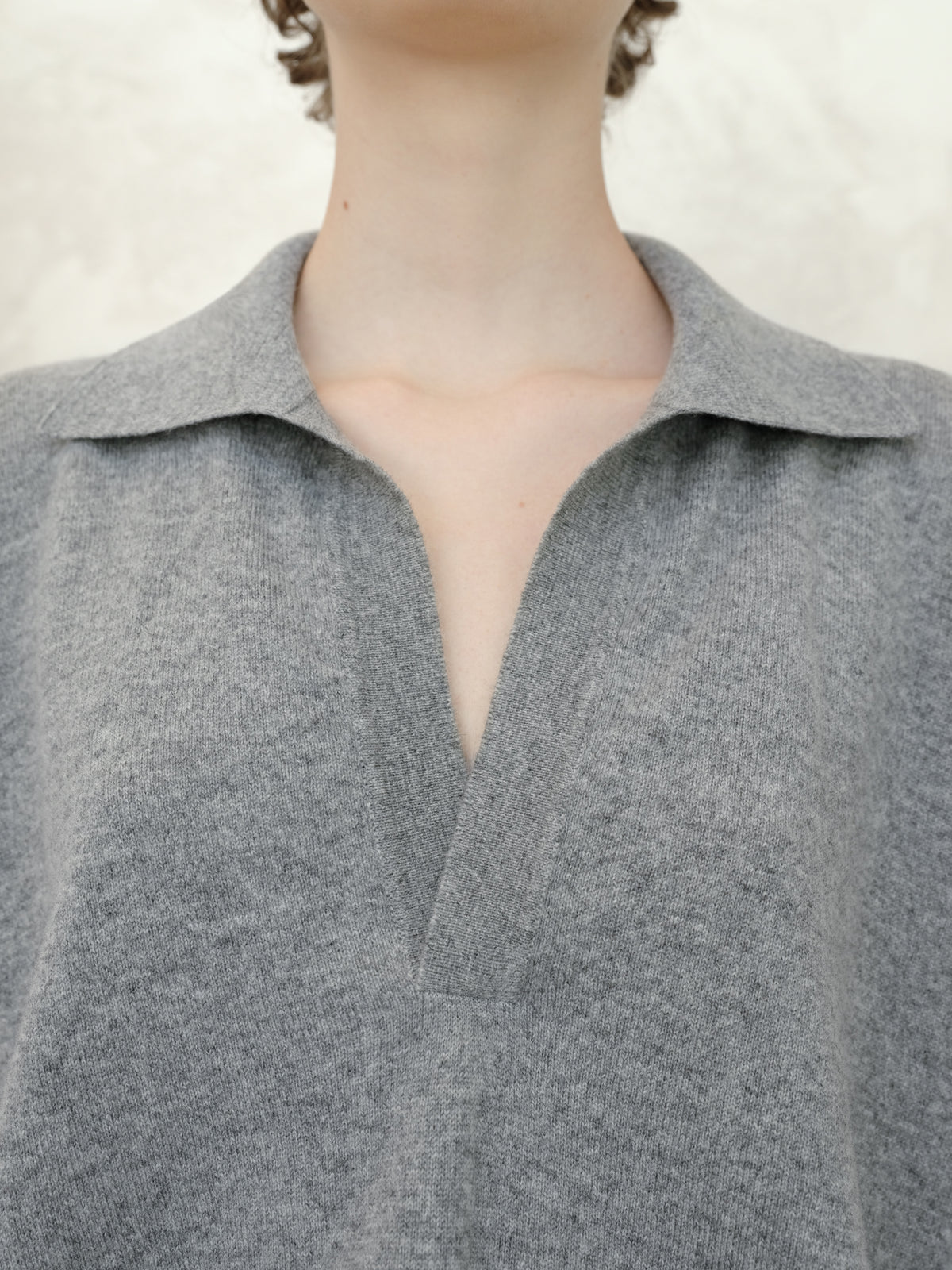 Pure Cashmere Relaxed Polo
