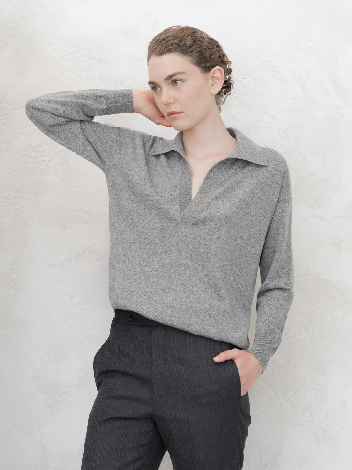 Pure Cashmere Relaxed Polo