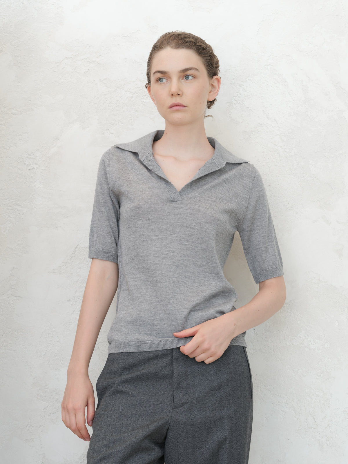 Polo in Merino Extra Fine