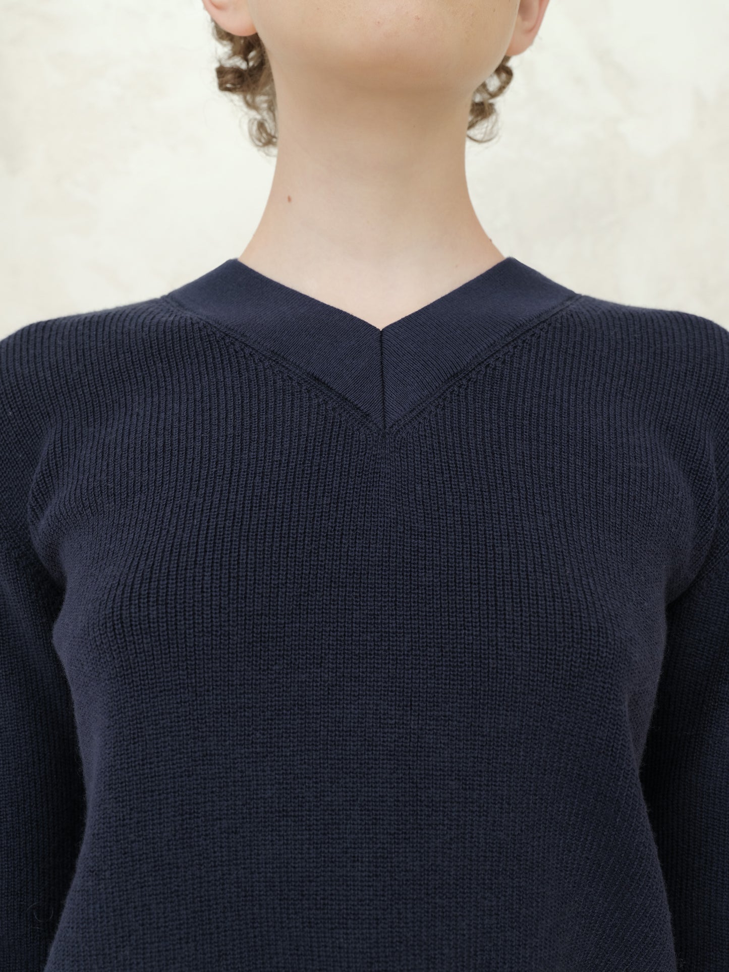 Cotton Wool V-Neck