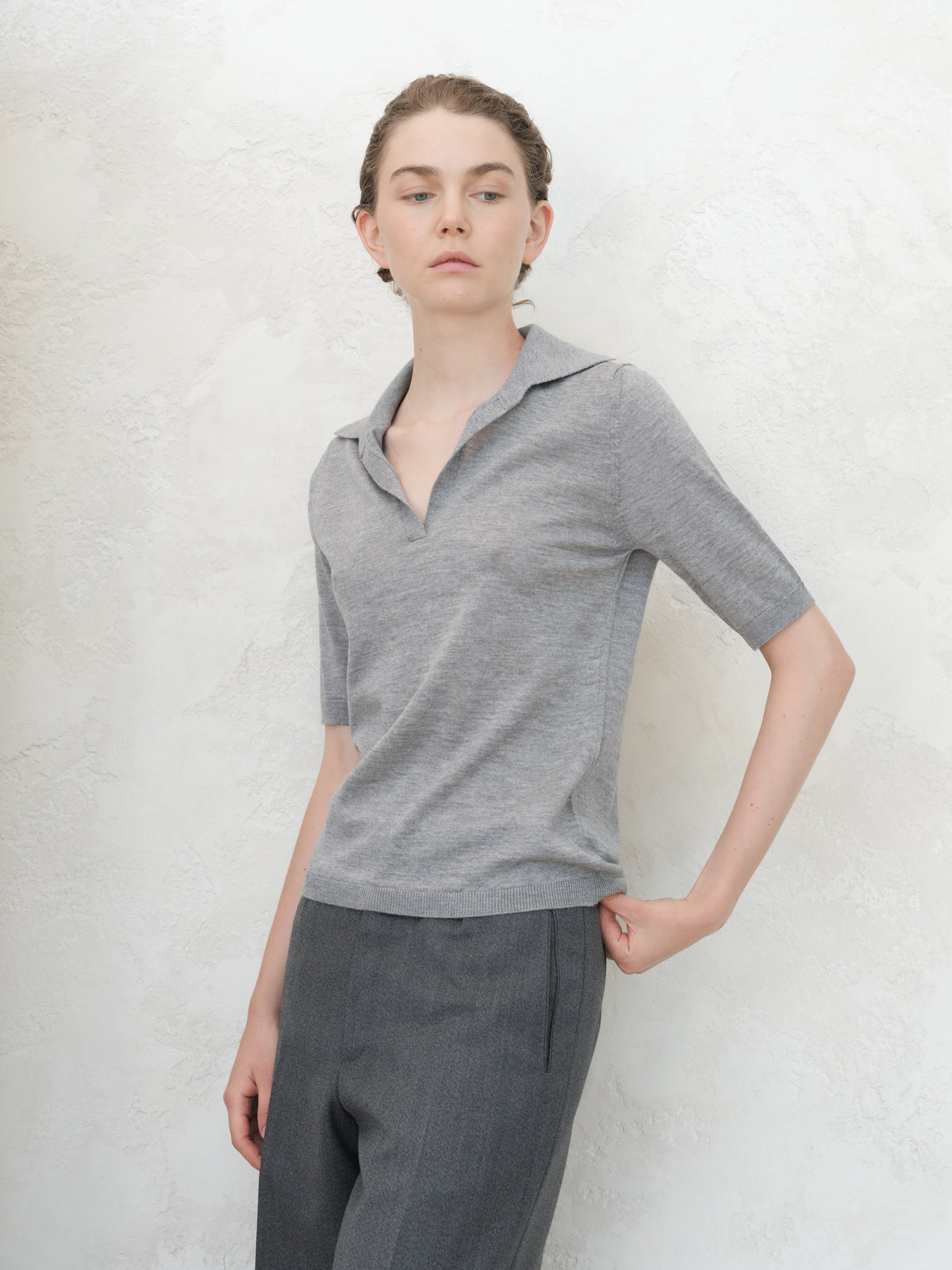 Polo in Merino Extra Fine