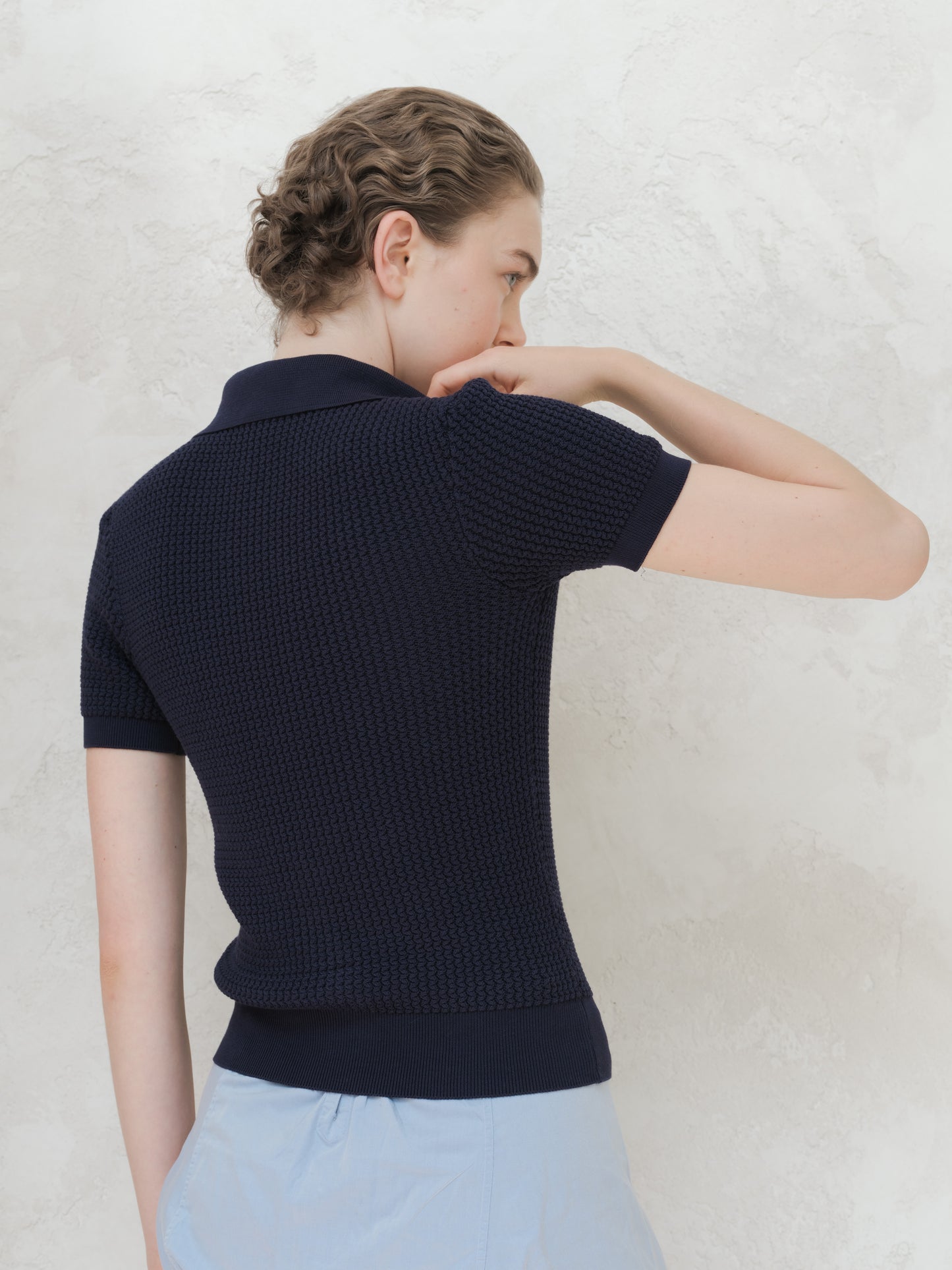 Polo Crochet in Cotone
