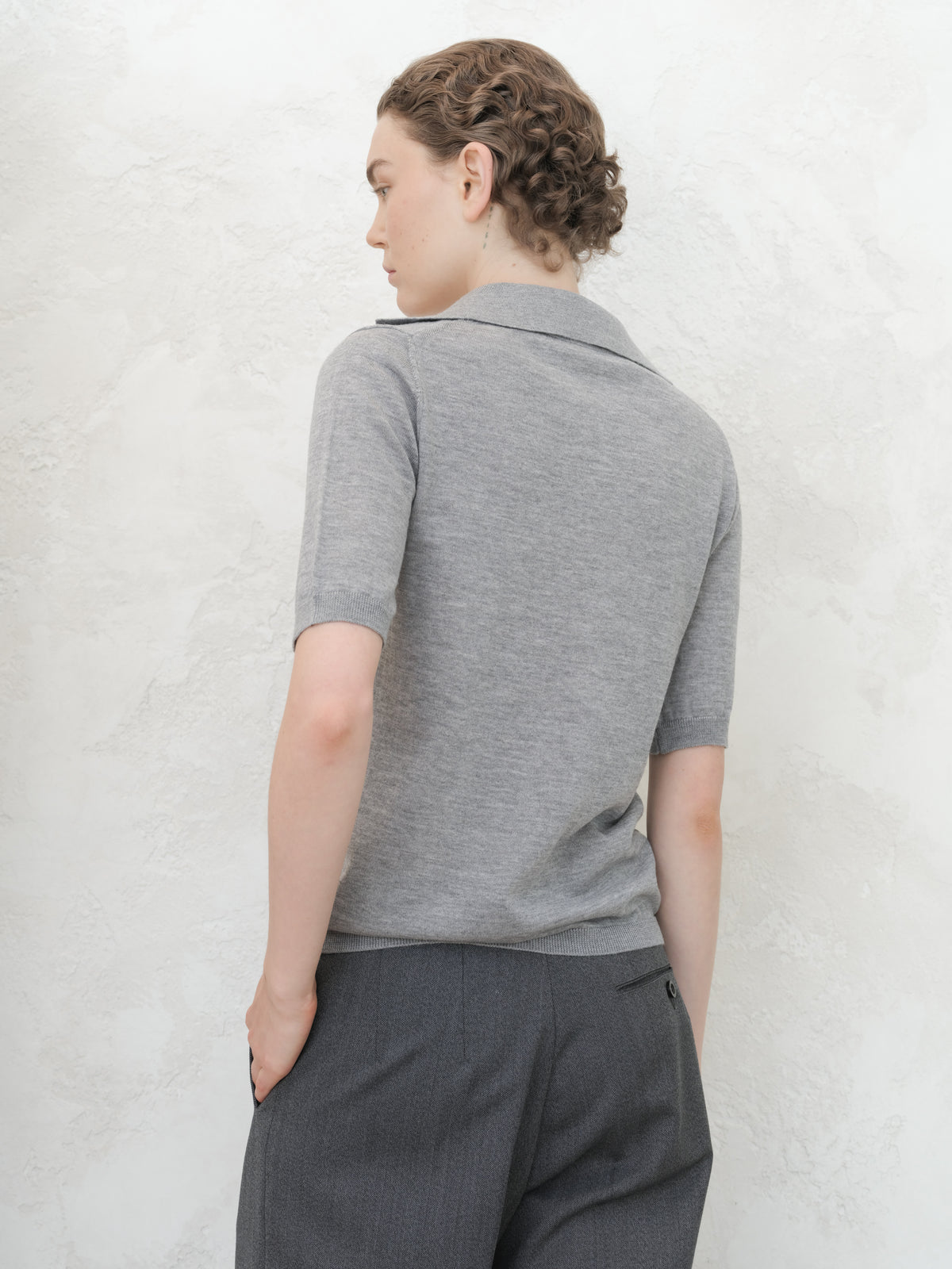Polo in Merino Extra Fine