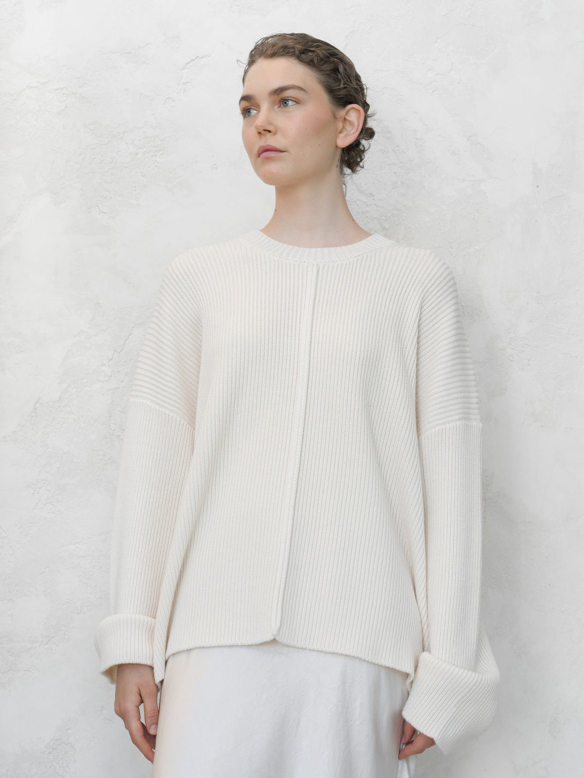 Extra Fine Merino Cape Sweater