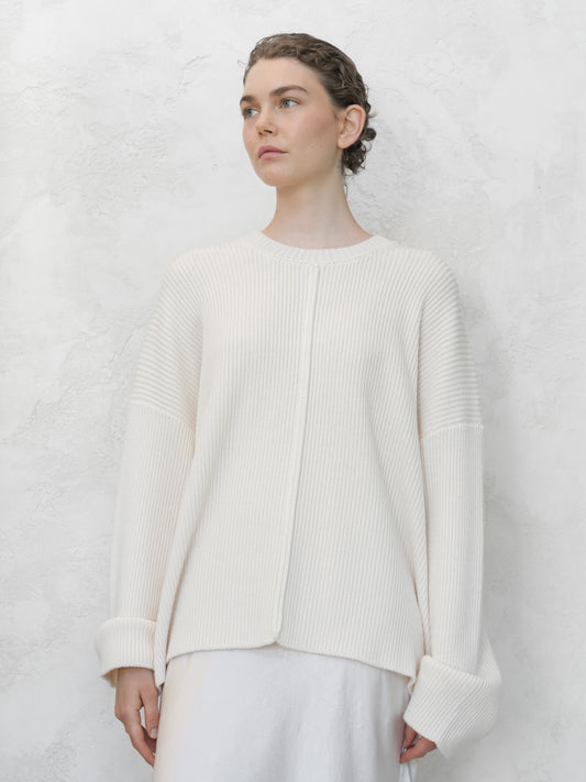 Extra Fine Merino Cape Sweater