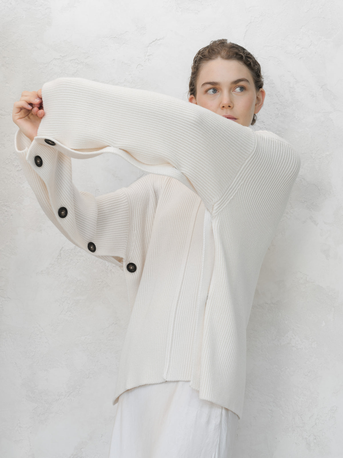 Extra Fine Merino Cape Sweater
