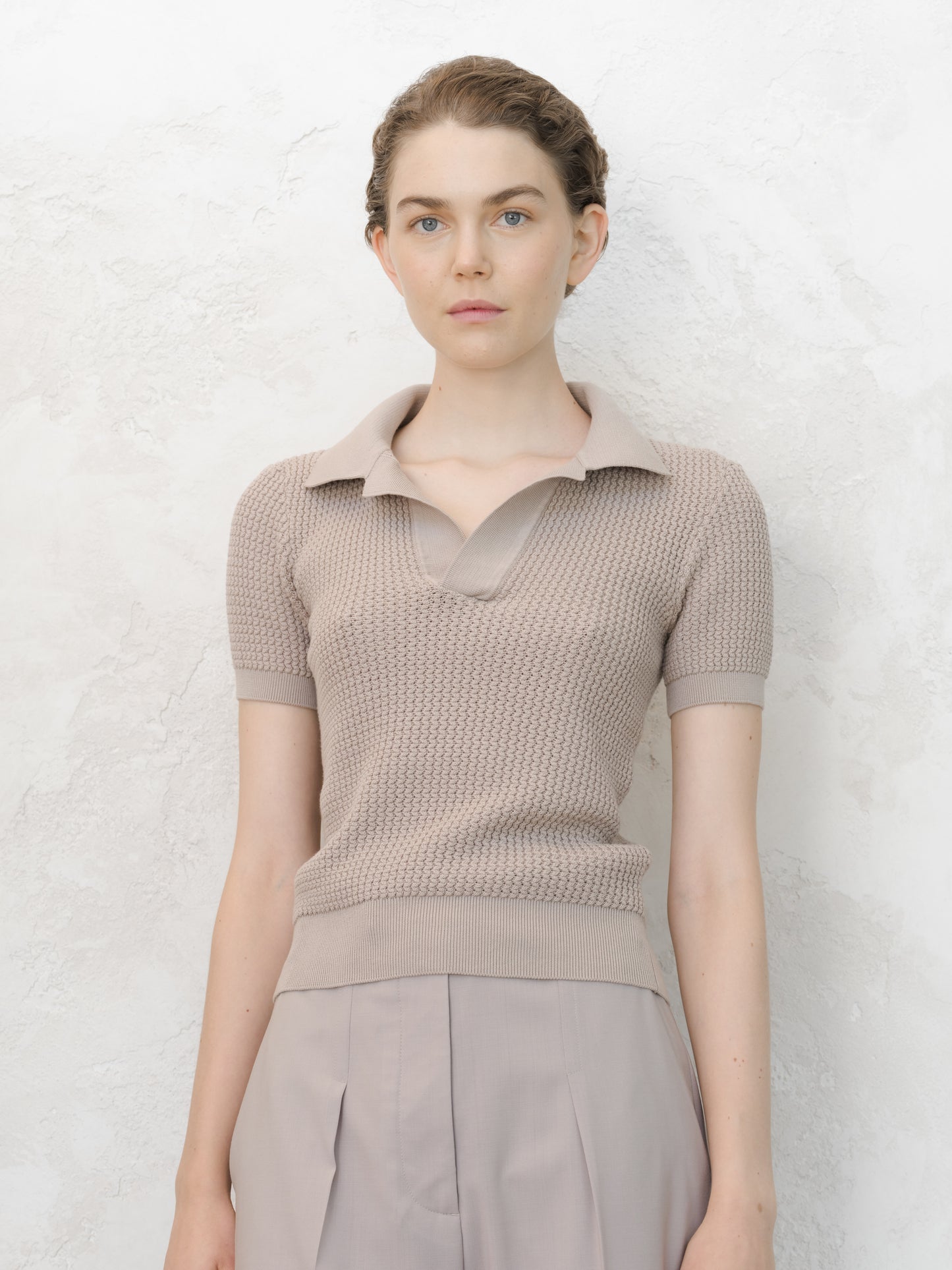 Polo Crochet in Cotone