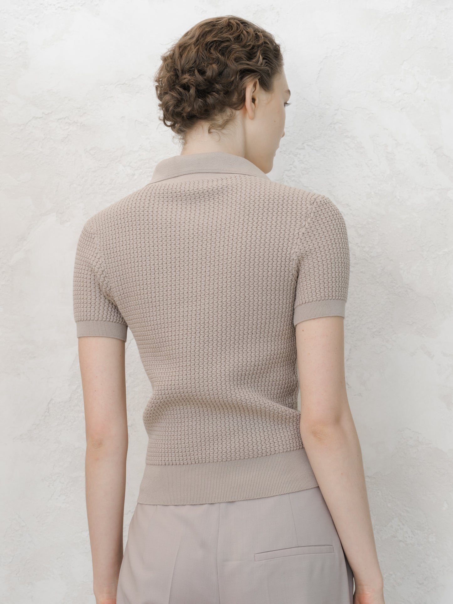Polo Crochet in Cotone