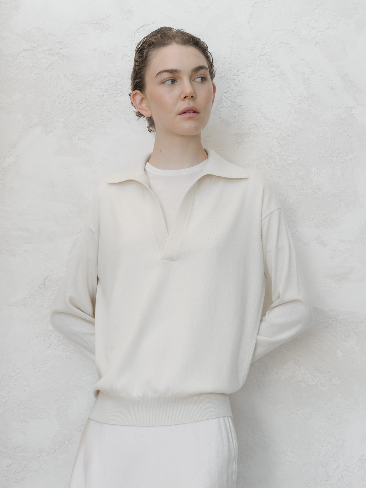 Pure Cashmere Relaxed Polo