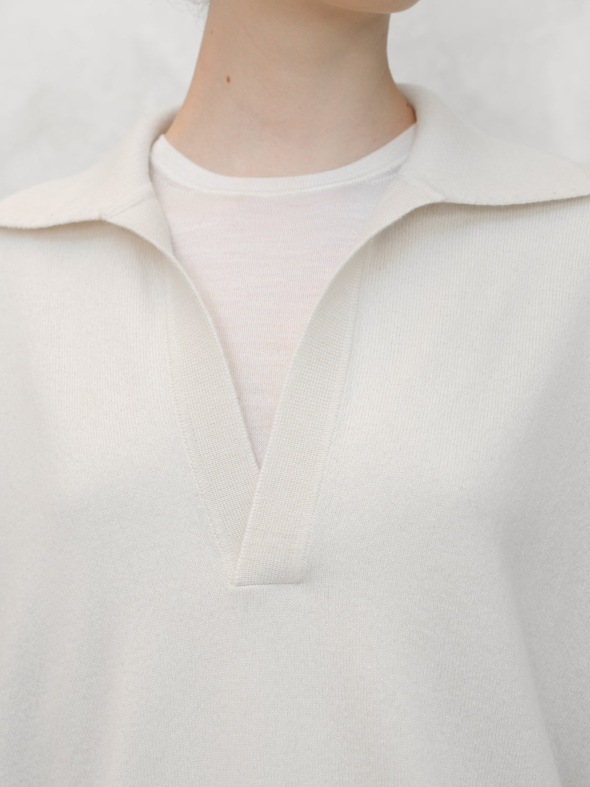 Pure Cashmere Relaxed Polo