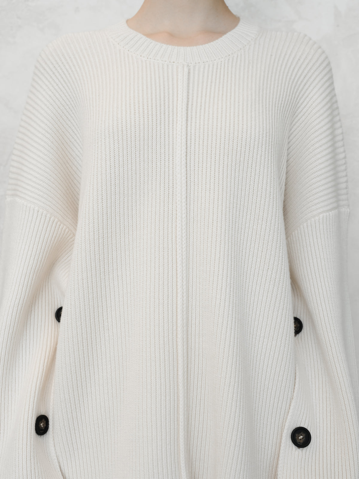 Extra Fine Merino Cape Sweater