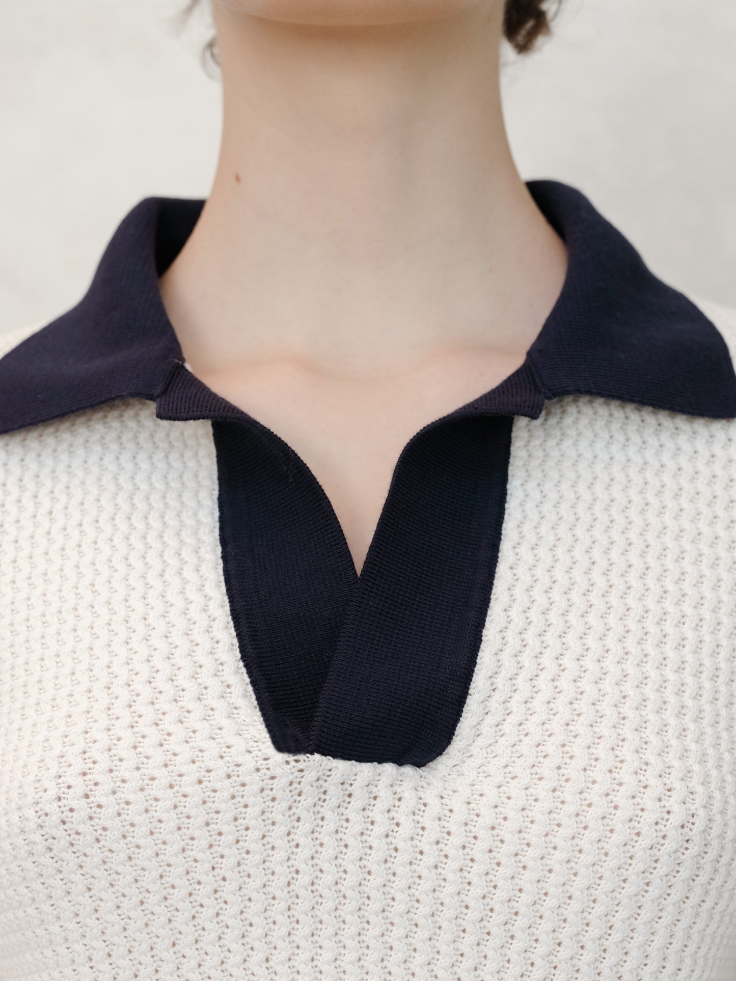 Polo Crochet in Cotone