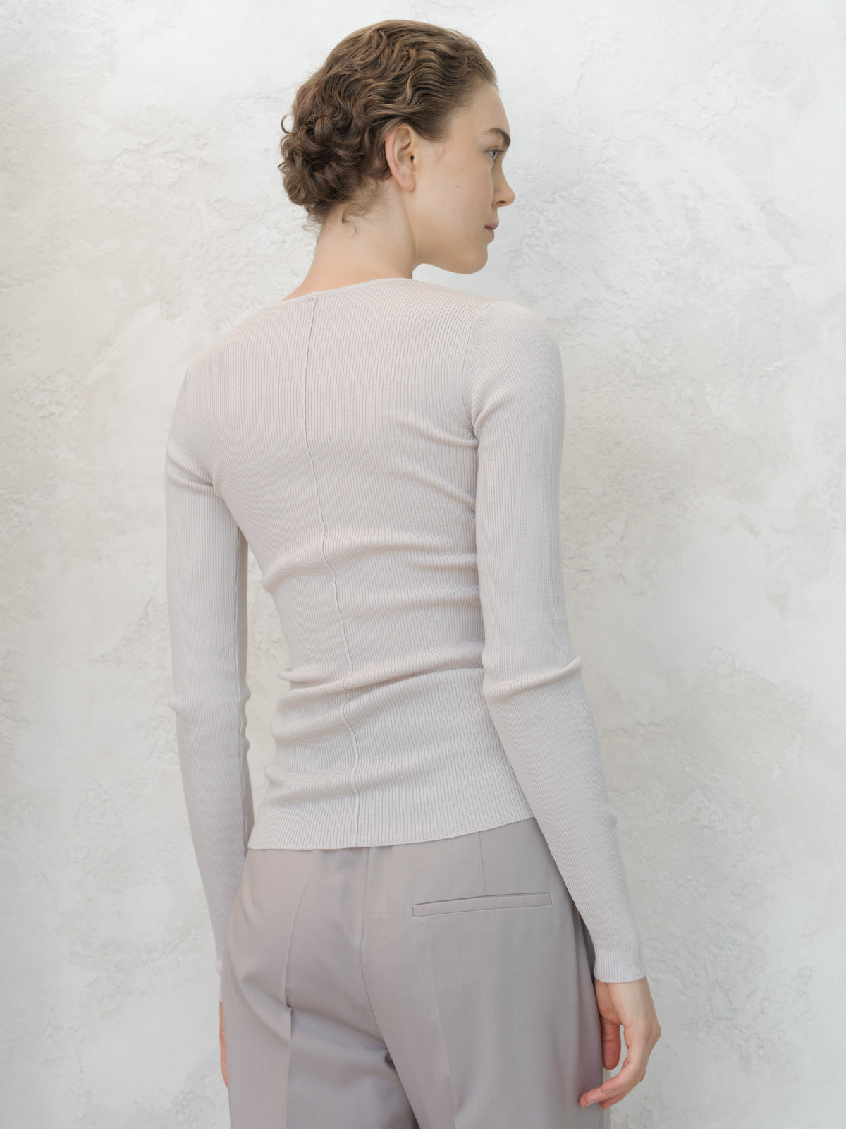Extra Fine Merino Ribbed Crewneck