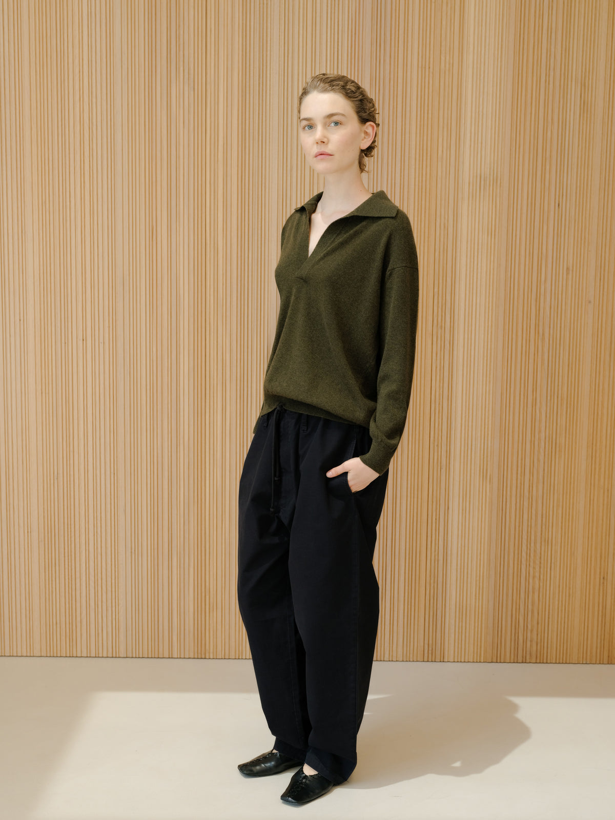Pure Cashmere Relaxed Polo