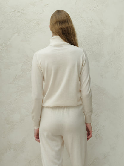 Extra Fine Merino Turtleneck Sweater