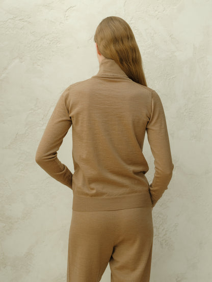 Extra Fine Merino Turtleneck Sweater