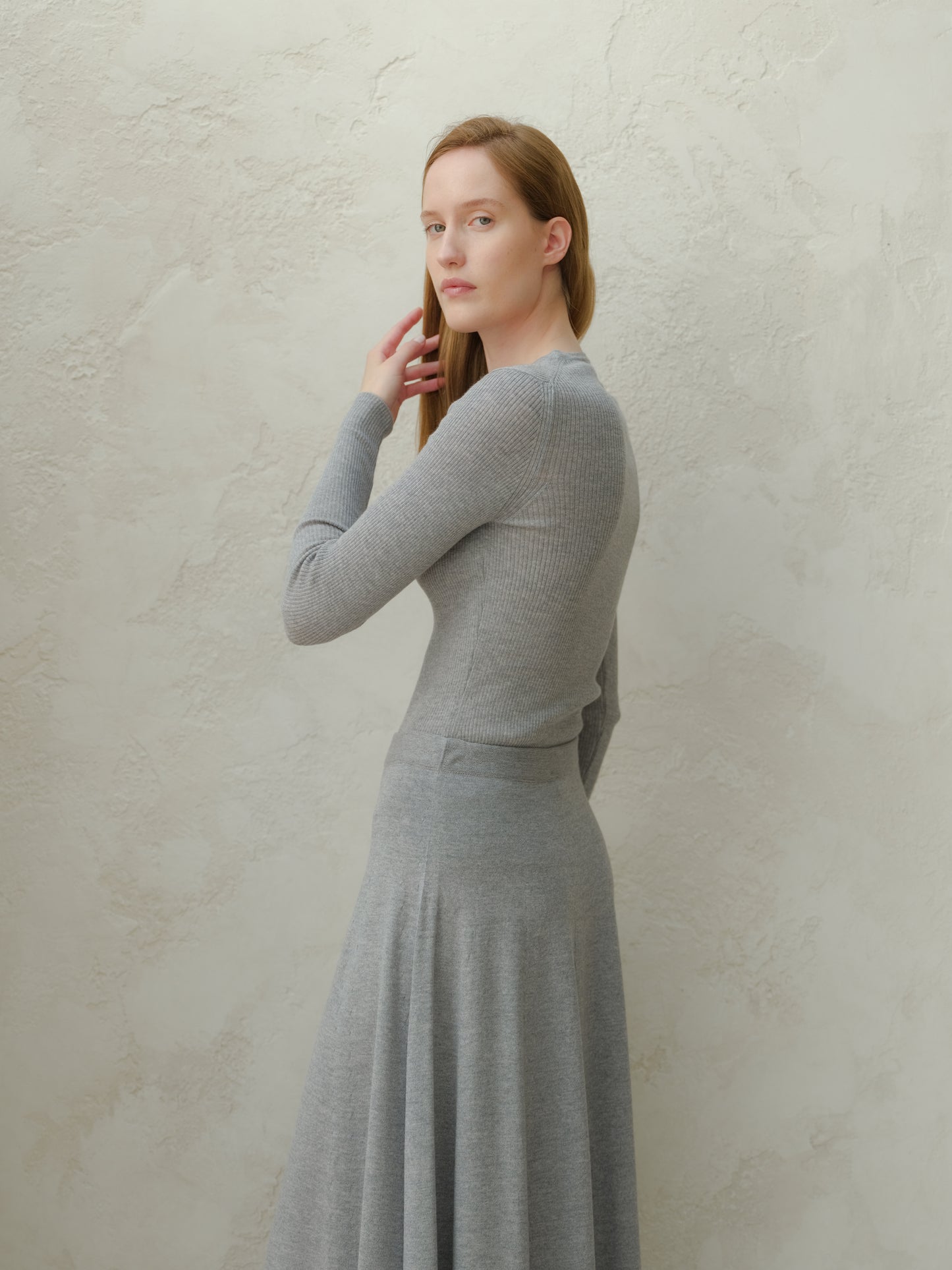 Extra Fine Merino Ribbed Fine Sweater