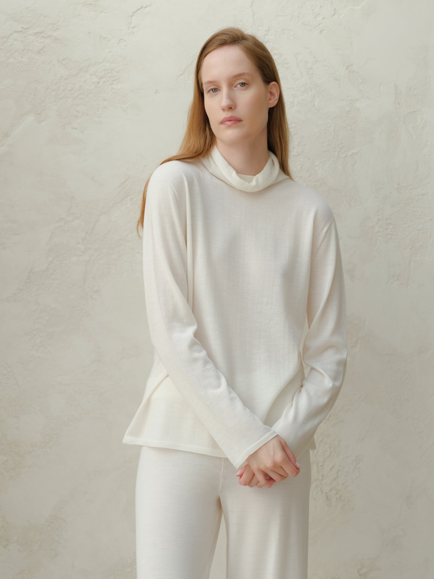 Extra Fine Merino Relaxed Turtleneck (3D-Knit)