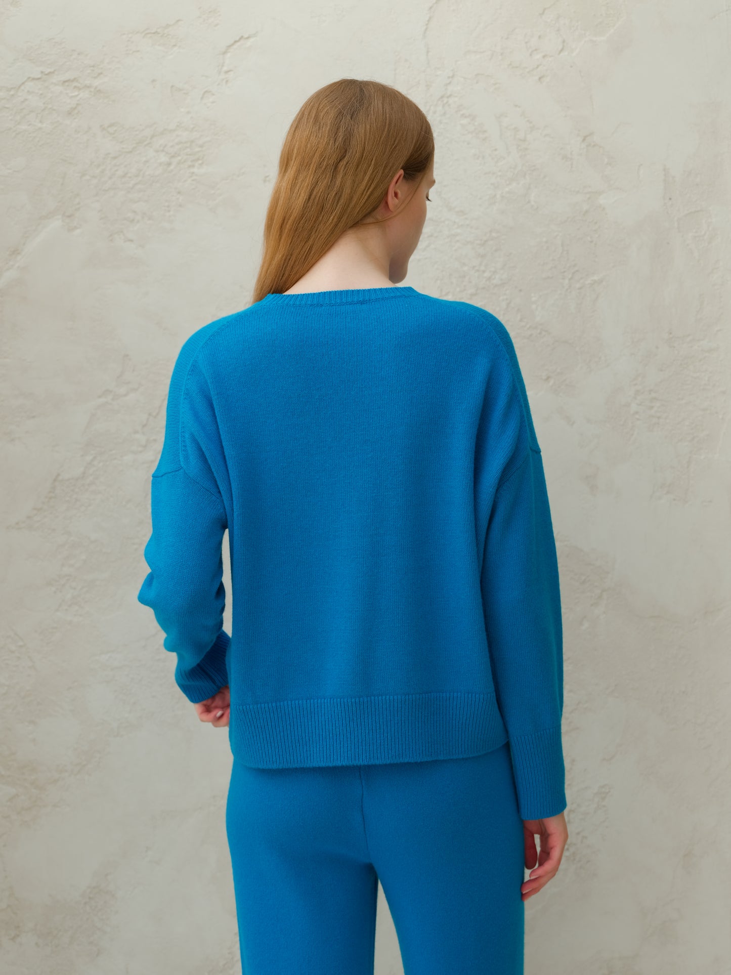 Cashmere Mix Crewneck Sweater