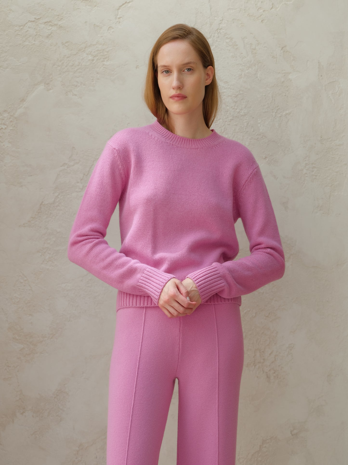 Cashmere Mix Crewneck Sweater