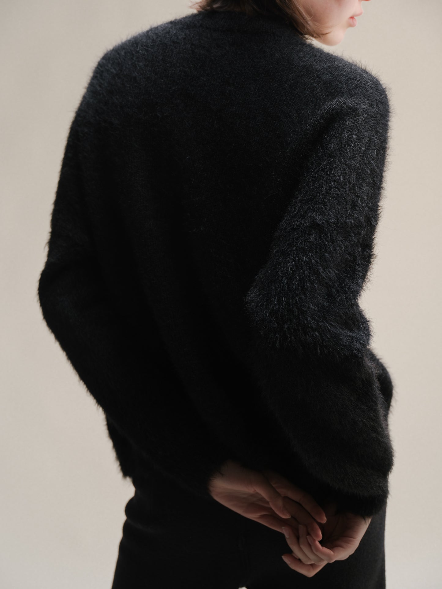 Crewneck in Alpaca Mix