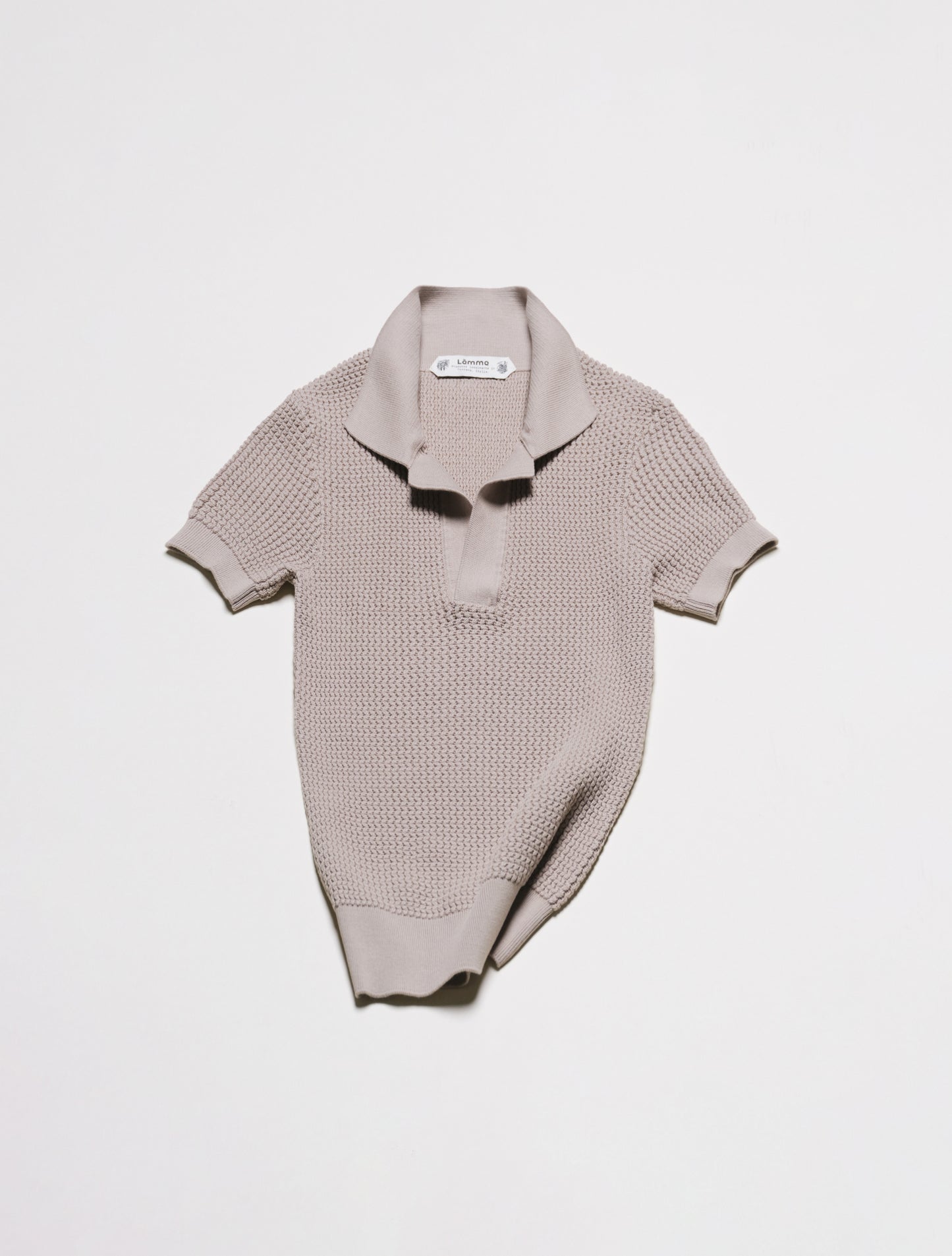 Cotton Crochet Polo