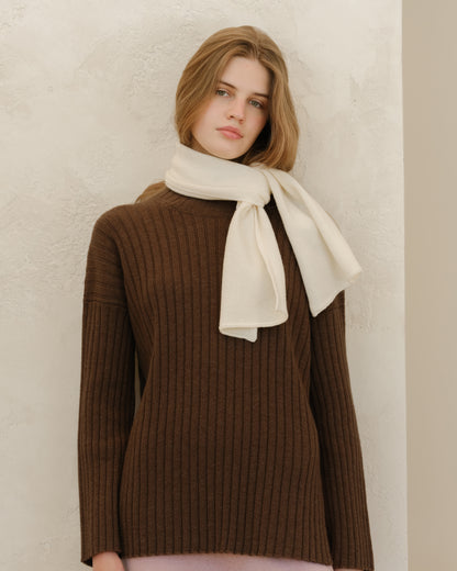 Cashmere Mix Jabot