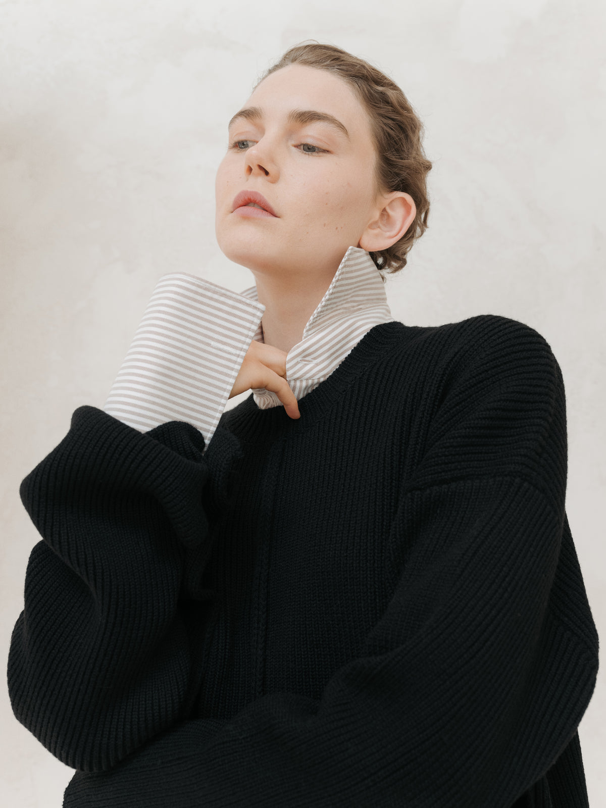 Extra Fine Merino Cape Sweater
