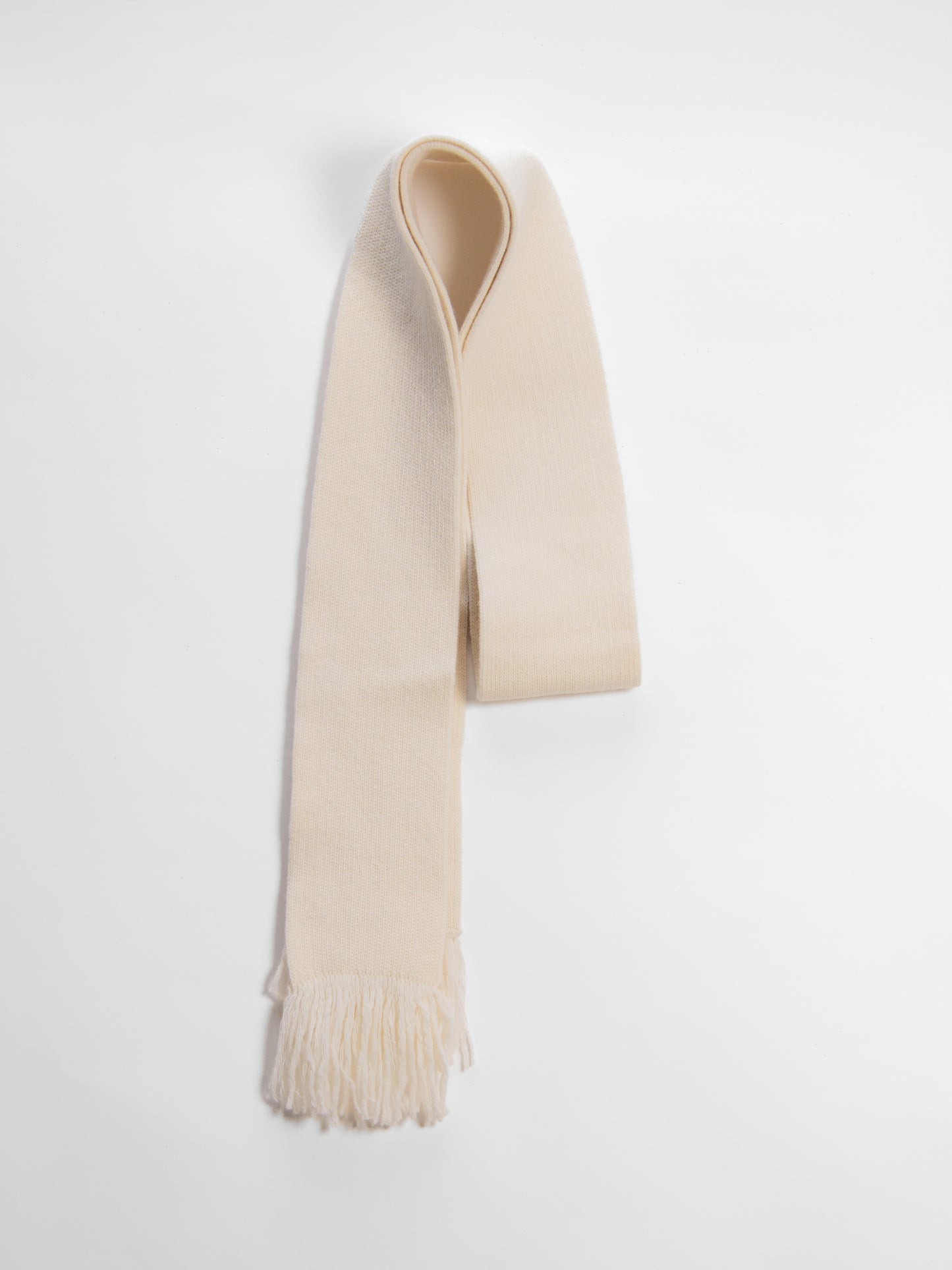 Cashmere Mix Fringed Scarf