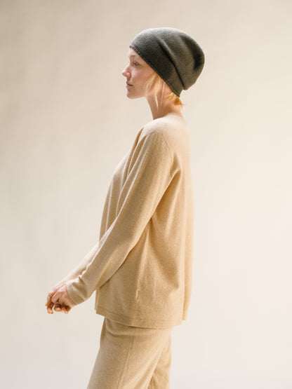 Cashmere Mix Beanie (3D-Knit)