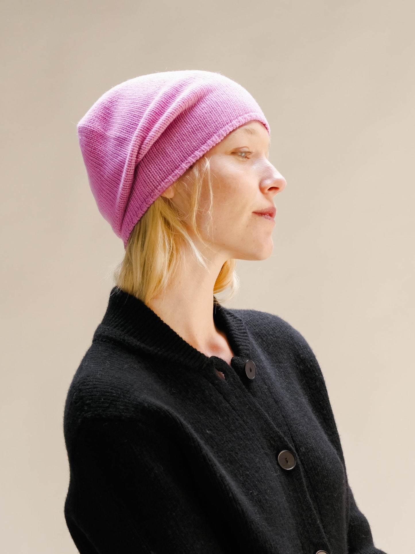 Cashmere Mix Beanie (3D-Knit)