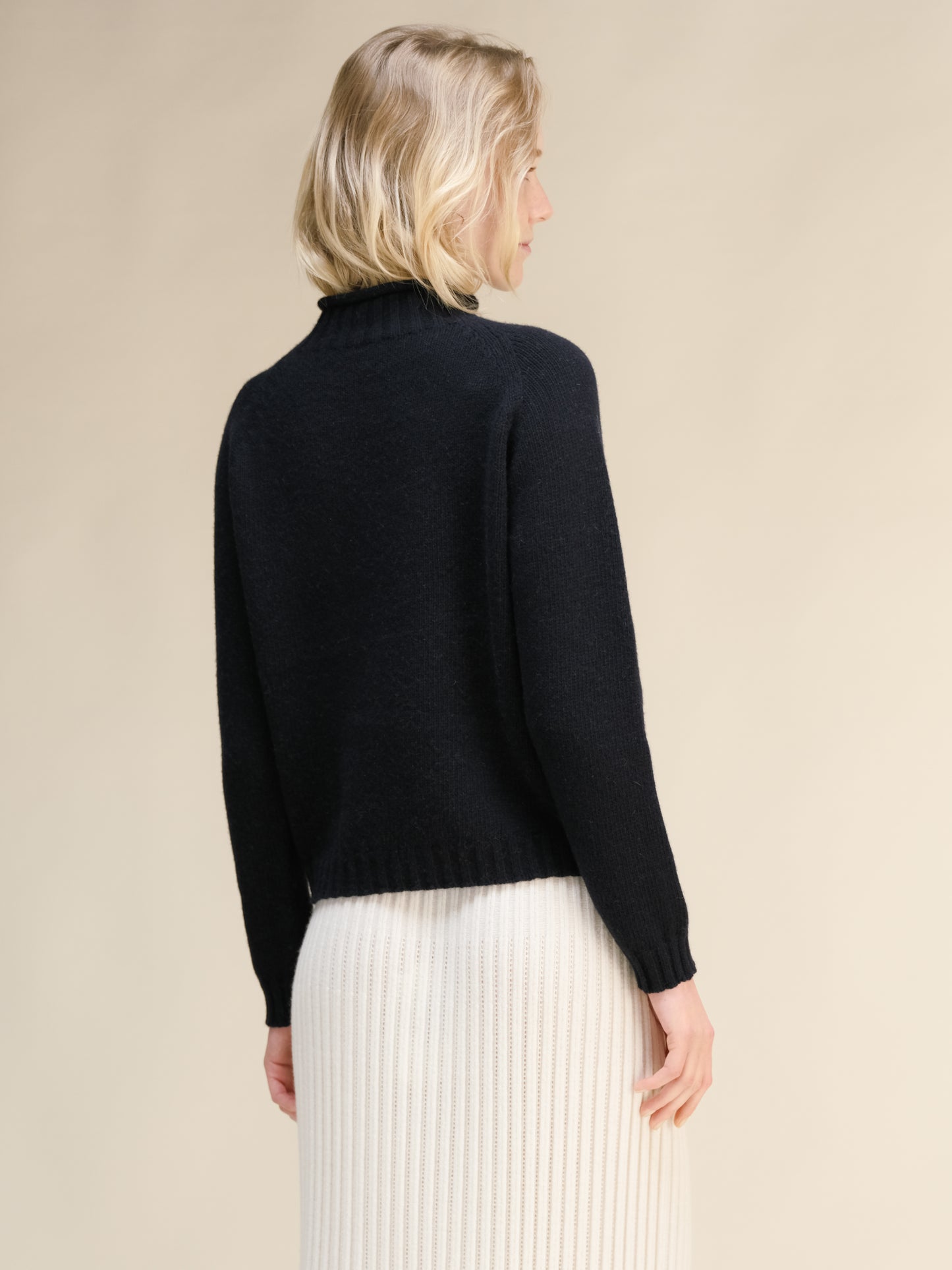 Cashmere Mix Cable Ricciolo Sweater (3D-Knit)